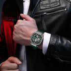 Reward Stylish & luxury Green Watch with Chronograph  ||  ساعة ريوارد الخضراء الأنيقة والفاخرة مع خاصية الكرونوغراف