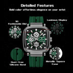 Reward Stylish & luxury Green Watch with Chronograph  ||  ساعة ريوارد الخضراء الأنيقة والفاخرة مع خاصية الكرونوغراف